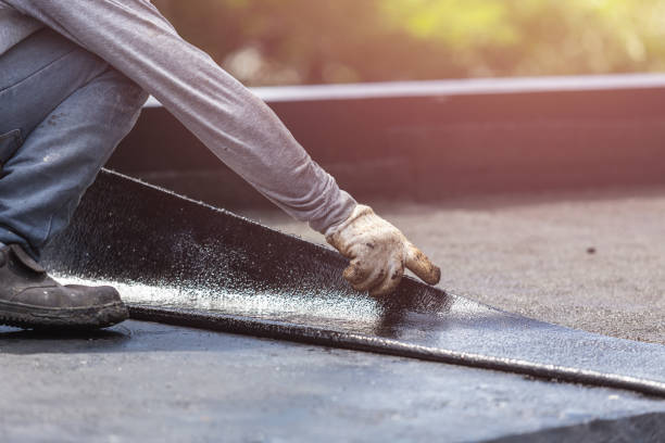Professional Emergency Waterproofing technician working in Baldwin, FL